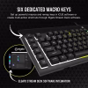 91789LIyxVL._AC_SL1500_ CORSAIR K55 RGB PRO - Retroiluminación RGB dinámica - IP42 resistente al polvo y derrames